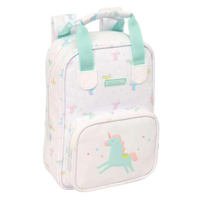 Schoolrugzak Safta Unicornio Beige 20 x 28 x 8 cm