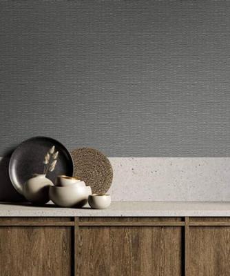 Marburg Travertino Behang met wyber in houtlook - 33357