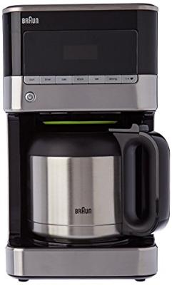 Braun Domestic Home KF7125BK Koffiemachine 1.5L 1000W Grijs/Zwart