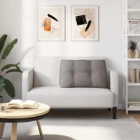 VidaXL Rugkussen taupe 80 x 24 x 50 cm stof - thumbnail