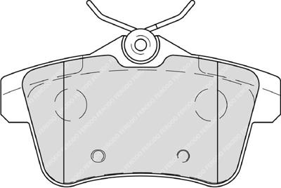 Remblokken set FDB4224 Remblokken set FDB4224