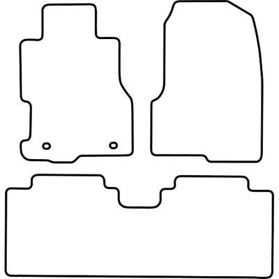 Automatten passend voor Honda Civic 5 deurs 2001-2004 TMHO525