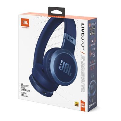JBL LIVE 670NC bluetooth On-ear hoofdtelefoon blauw - thumbnail