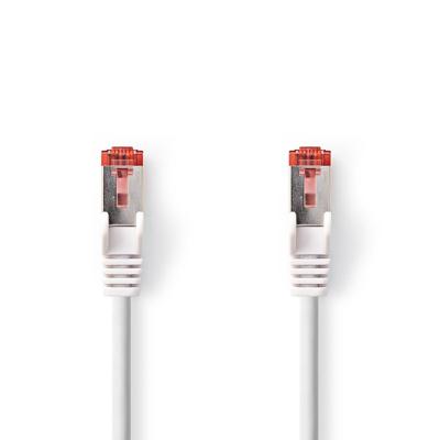 Nedis CAT6-kabel | RJ45 Male naar RJ45 Male | S/FTP | 1 m | Wit | 1 stuks - CCGP85221WT10 CCGP85221WT10