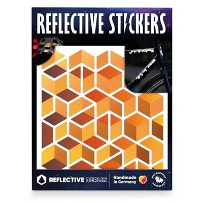 REFLECTIVE BERLIN reflex-stickers "shapes" refl.sticker refl.berlin cube honey