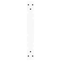 Eettafelpoten 2 st V-vormig 50x(42-43,3) cm staal wit - thumbnail