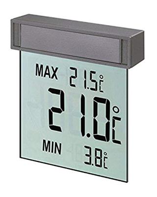 TFA Dostmann 30.1025 30.1025 Raamthermometer Zilver