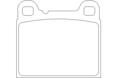 Remblokken set 2075506