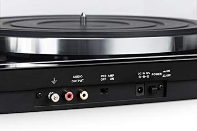 Thorens TD 201 platenspeler zwart