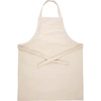 Creativ Company Schort, l: 70 cm, b: 55 cm, afm 7-12 jaar, 210 gr, licht naturel, 1 stuk - thumbnail