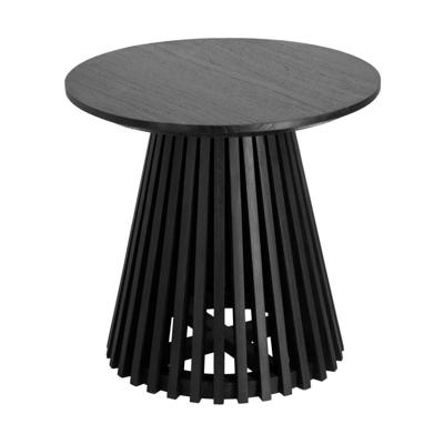 Kave Home Bijzettafel 'Jeanette' Ø50cm, kleur Zwart