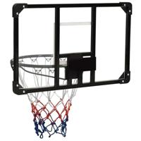 Basketbalbord 71x45x2,5 cm polycarbonaat transparant - thumbnail