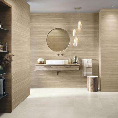 Wandtegel Larchwood Alder 40x120 cm Beige Baldocer