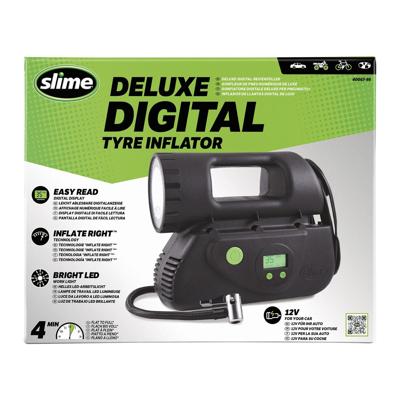 Slime deluxe 12v digitale bandenpomp / compressor