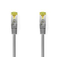 Nedis Cat 8.1 Netwerkkabel | S/FTP | RJ45 Male | RJ45 Male | 1.00 m | Rond | LSZH | Grijs | Label - CCGL85520GY10 - thumbnail