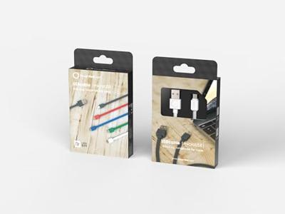 Allocacoc Kabel, Kunststof, Wit