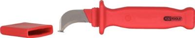 Kabelmes met isolatie en haakmes, 200 mm KS Tools 117.1296