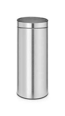 Brabantia touch bin afvalemmer 30 liter matt steel fingerprint proof Brabantia touch bin afvalemmer 30 liter matt steel fingerprint proof