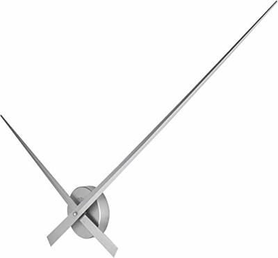 NeXtime ne-2269zi wandklok dia. 85 cm, aluminium, zilver, hands