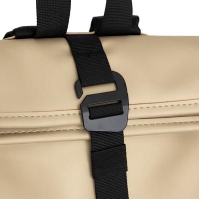 New Rebels Mart Los Angeles Metallic Goud Mini 7L Rolltop Rugzak Waterafstotend New Rebels Mart Los Angeles Metallic Goud Mini 7L Rolltop Rugzak Waterafstotend