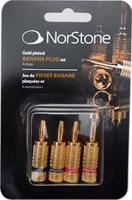 Norstone Banaanstekkers per 4 Connectors - thumbnail