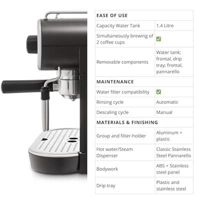 Gaggia 10004204 Espressomachine met filterhouder Zwart, Zilver 1900 W