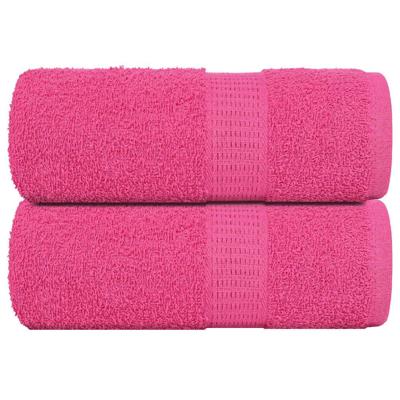 VidaXL Washandjes frogn 2 st 30x30 cm 360 g/m² roze VidaXL Washandjes frogn 2 st 30x30 cm 360 g/m² roze