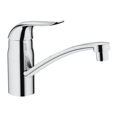 GROHE Euroeco Keukenkraan - laag - draaibare uitloop - chroom 32787000 GROHE Euroeco Keukenkraan - laag - draaibare uitloop - chroom 32787000