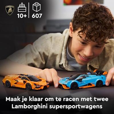 LEGO speed champions 77238 lamborghini revuelto en huracan sto - thumbnail