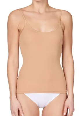 Microfiber dames spaghetti hemd Young - Aansluitend Onderhemd vrouwen - M - Huidskleur - Top - Singlet - M - M - M - M - M - M - M - M - M