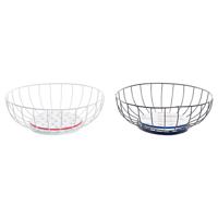 Fruitschaal DKD Home Decor Multicolour Metaal Hout MDF 28 x 28 x 10 cm (2 Stuks) - thumbnail