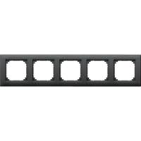 Merten 486514 Afdekking Frame System M Antraciet 1 stuk(s) - thumbnail