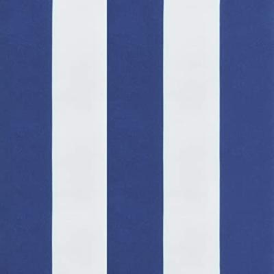 VidaXL Palletkussens 5 st gestreept stof  wit en blauw