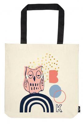 Moses shopper boekuil katoen 39 x 42 cm beige Moses shopper boekuil katoen 39 x 42 cm beige