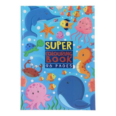 Kleurboek Super colouring book 96 blz.