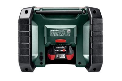 Metabo R 12-18 DAB+ BT 12V / 18V Li-Ion Accu bouwradio met DAB+ en Bluetooth | 600778850 - 600778850 Metabo R 12-18 DAB+ BT 12V / 18V Li-Ion Accu bouwradio met DAB+ en Bluetooth | 600778850 - 600778850