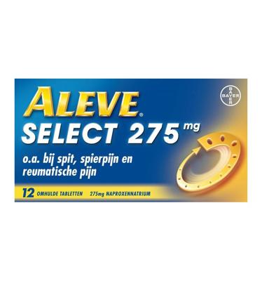 Aleve Select 275mg Tabletten Aleve Select 275mg Tabletten