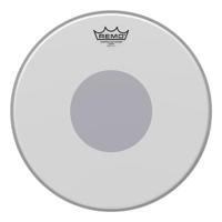 Remo CS-0114-10 Controlled Sound Coated 14 inch snaredrumvel, Black Dot - thumbnail