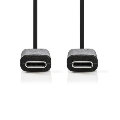 Nedis USB-Kabel | USB-C Male naar USB-C Male | 5 Gbps | 1 m | 1 stuks - CCGB64700BK10 CCGB64700BK10