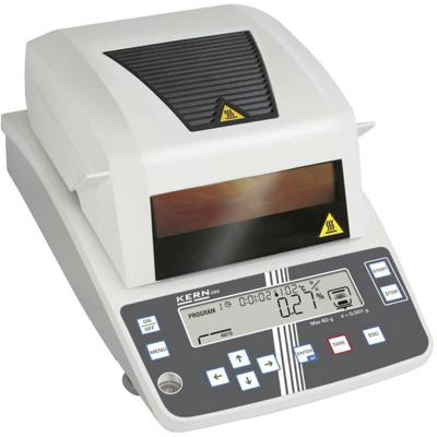 Kern DBS 60-3 DBS603 Kern DBS603 Vochtanalyser Weegbereik (max.) 60 g Resolutie 0.001 g werkt op stekkernetvoeding Kalibratie Fabrieksstandaard (zonder Kern DBS 60-3 DBS603 Kern DBS603 Vochtanalyser Weegbereik (max.) 60 g Resolutie 0.001 g werkt op stekkernetvoeding Kalibratie Fabrieksstandaard (zonder