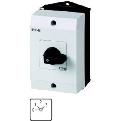 Eaton T0-2-8241/I1 Trapschakelaar Met schild 20 690 V 1 x 45 ° Zwart 1 stuk(s) Piece
