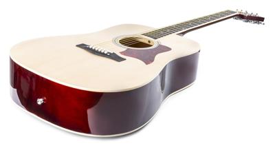 MAX SoloJam Western akoestische gitaar starterset - Naturel (hout) MAX SoloJam Western akoestische gitaar starterset - Naturel (hout)