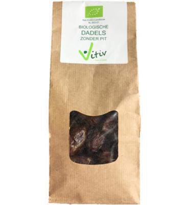 Vitiv Dadels zonder pit bio 250 Gram Vitiv Dadels zonder pit bio 250 Gram