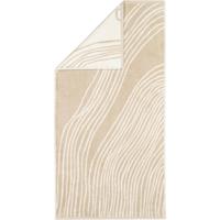 Cawö Cawo Gallery flow Handdoek 50x100 natur - thumbnail