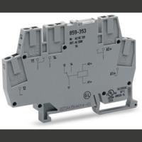 WAGO 859-354 Relaisklem Nominale spanning: 24 V/DC, 24 V/AC Schakelstroom (max.): 5 A 1x wisselcontact 1 stuk(s) - thumbnail