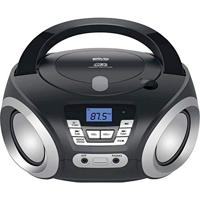 Silva-Schneider PCD 19.1 FM-radio, cd-speler, AUX, net- en batterijvoeding, zwart - thumbnail