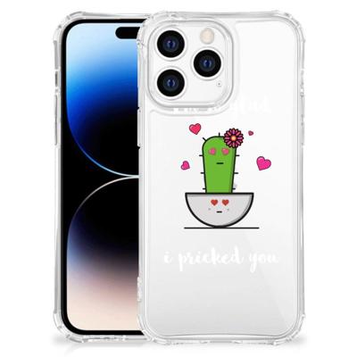 Apple iPhone 14 Pro Max Stevig | Bumper Hoesje | Cactus Glad Apple iPhone 14 Pro Max Stevig | Bumper Hoesje | Cactus Glad