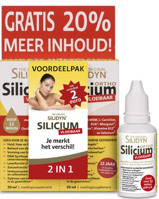 Silidyn Silicium Druppels Duoverpakking 2x30ml