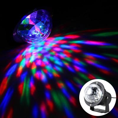3W RGB IP65 waterdicht Mini Crystal Magic Ball fase LED licht 3 LED's Lawn Tuin licht voor de Disco DJ KTV Club Bar bruiloft Home Party (kleurri