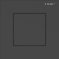 Bedieningsplaat Geberit Type 40 Pneumatisch Sqaure Mat Zwart - thumbnail